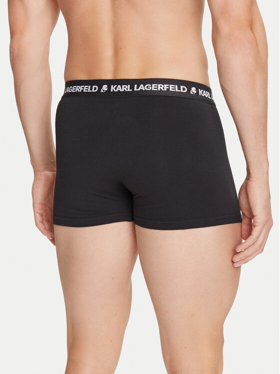 KARL LAGERFELD KARL LAGERFELD 3 darab boxer A3M47014 Fekete