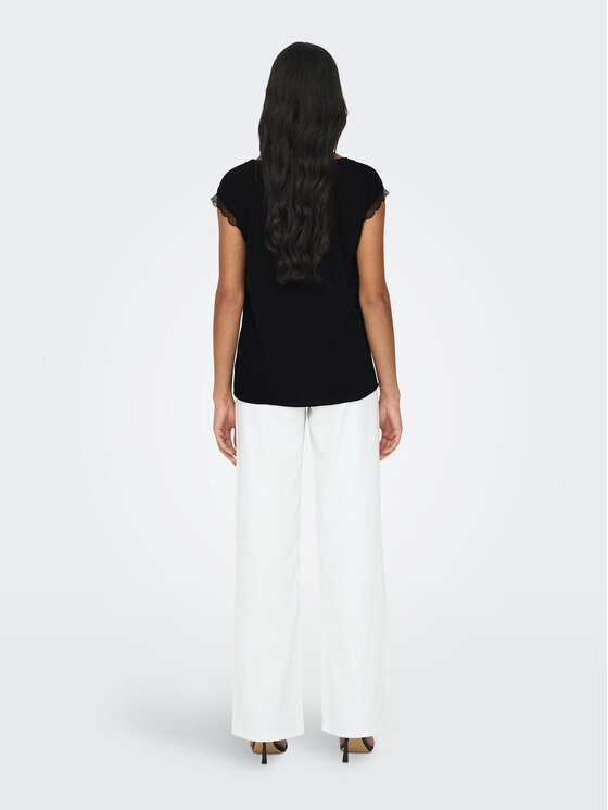 ONLY ONLY Majica 15252241 Crna Regular Fit