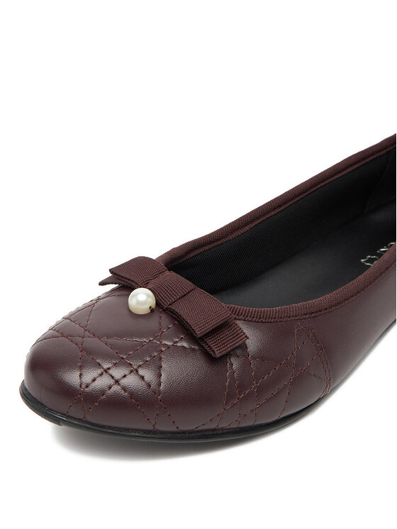 Lasocki Lasocki Balerinke CEO-RST-ERICA-20 Bordo rdeča