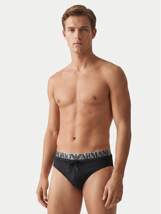 Emporio Armani Emporio Armani Бански EM000582 AF20432 UC001 Черен