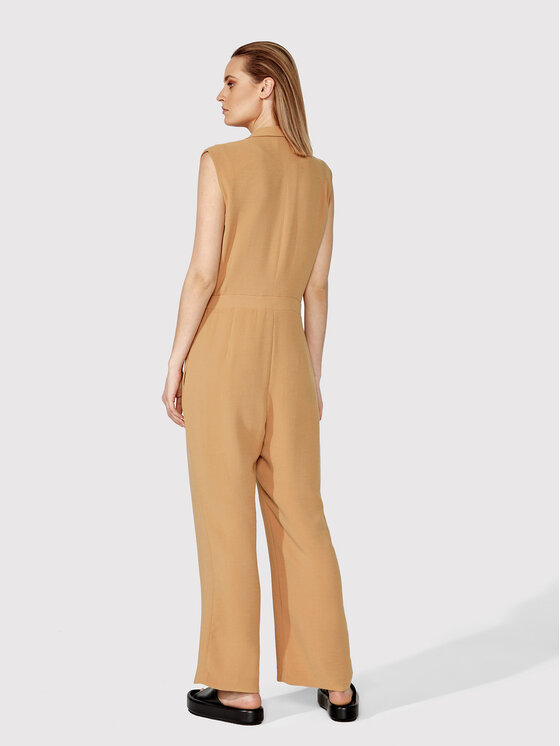 Simple Simple Salopetă KMD002 Maro Regular Fit