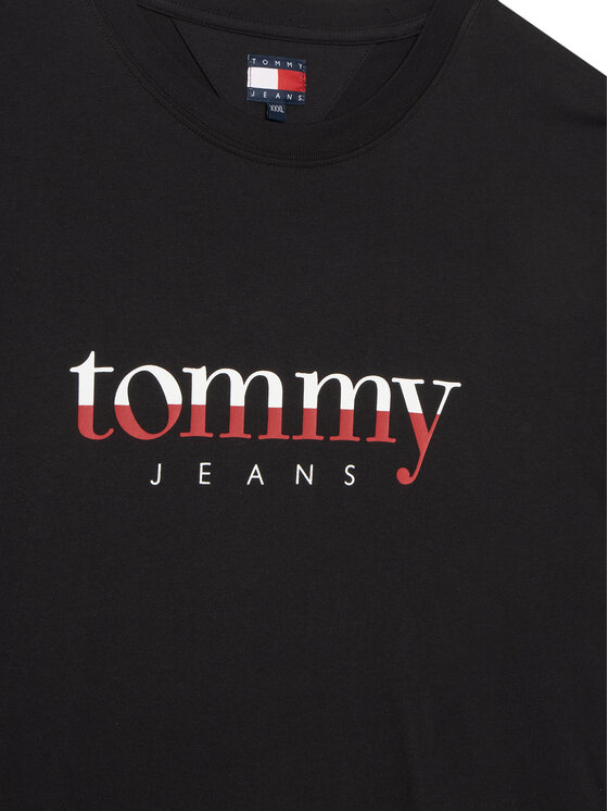 Tommy Jeans Tommy Jeans Marškinėliai DM0DM21978 Juoda Regular Fit