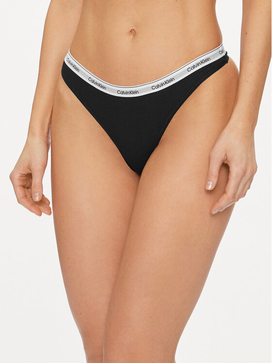 Calvin Klein Underwear String 000QD5043E Noir