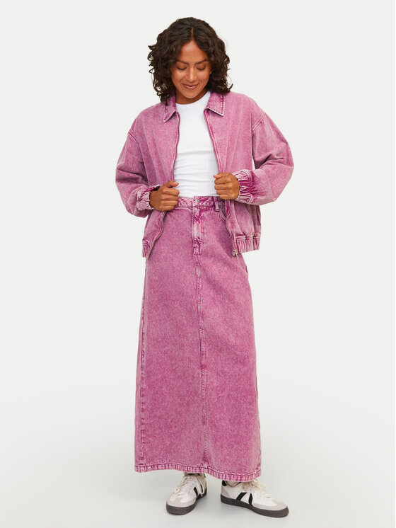 JJXX JJXX Φούστα τζιν Ziggy 12260613 Ροζ Regular Fit