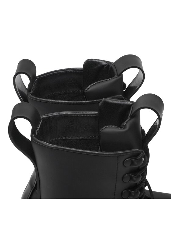 Rains Rains Trapper stila apavi Show Combat Boot 22600 Melns
