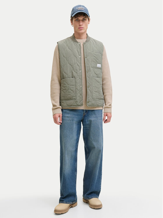 Jack&Jones Jack&Jones Πουλόβερ Dover 12278816 Μπεζ Regular Fit