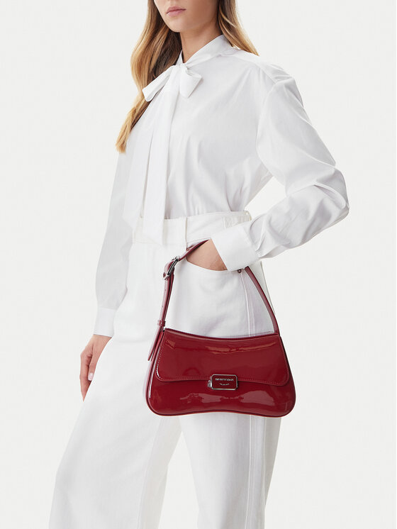 Emporio Armani Emporio Armani Ročna torba EW001013 AF17287 U5068 Bordo rdeča