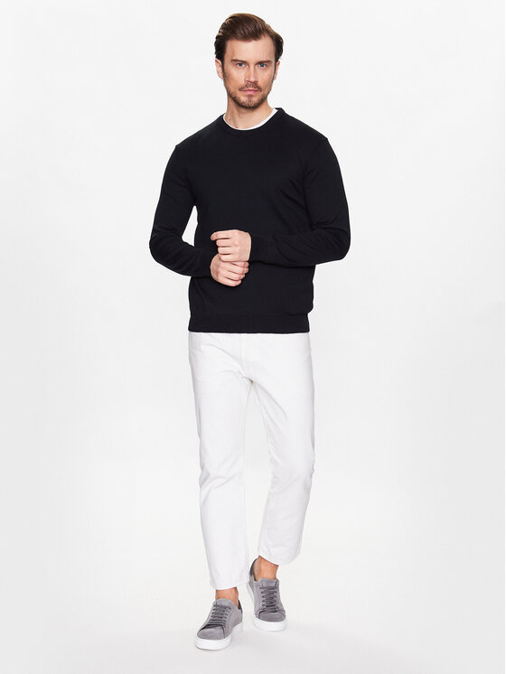 United Colors Of Benetton United Colors Of Benetton Maglione 1098U1I76 Nero Regular Fit