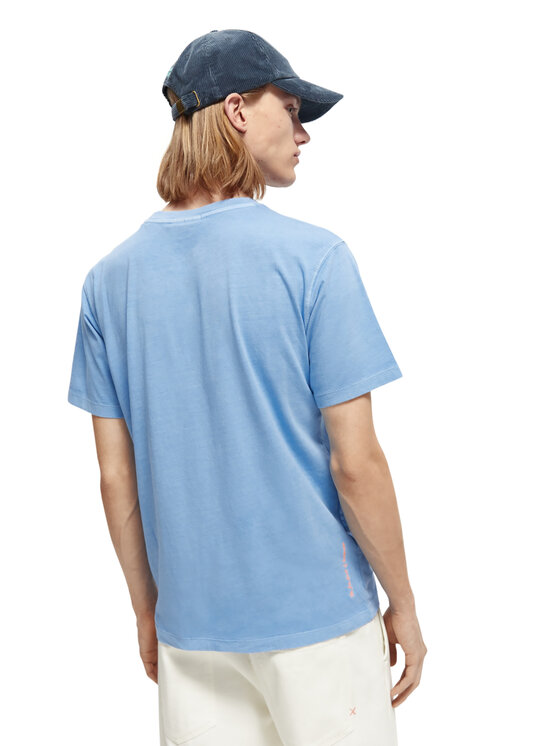 Scotch & Soda T-Shirt 169076 Blau Regular Fit | Modivo.de 