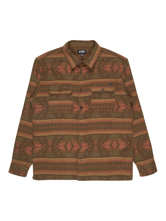 Billabong Billabong Košile Offshore EBYWT03013 Hnědá Regular Fit