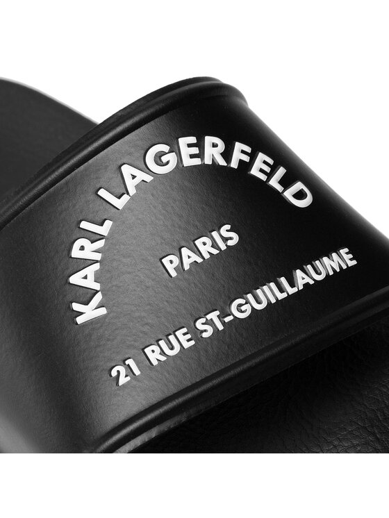 KARL LAGERFELD KARL LAGERFELD Papucs KL80908 Fekete