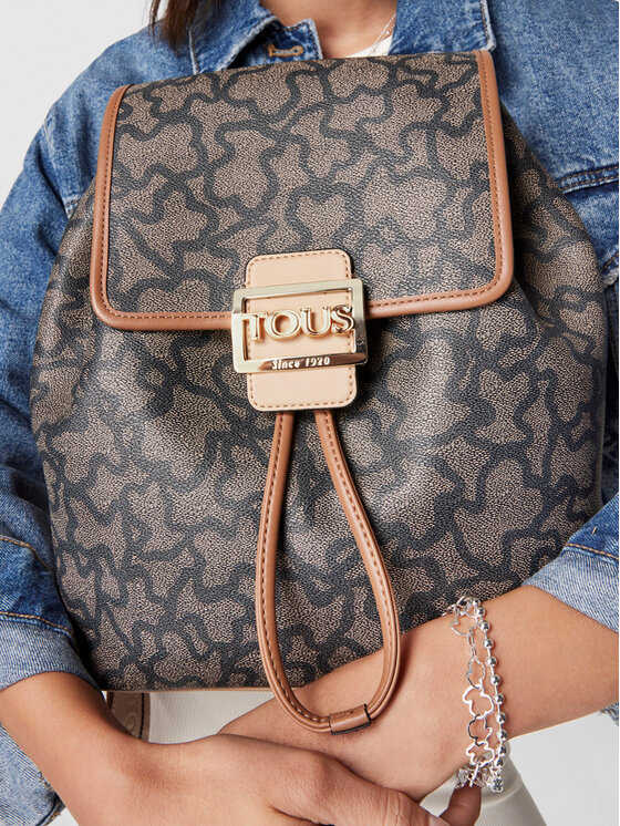 TOUS TOUS Zaino Mochila New K Icon 2001582960 Marrone