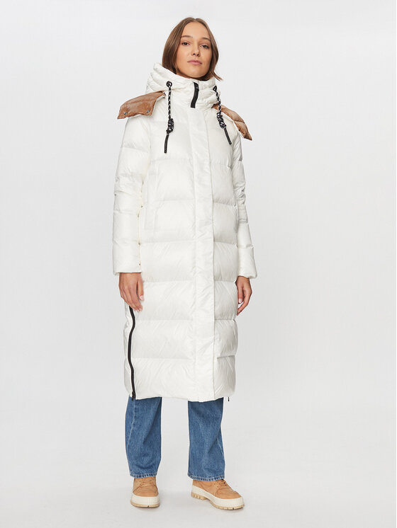 Daunenjacke Deha, Größe M Ekru D93583