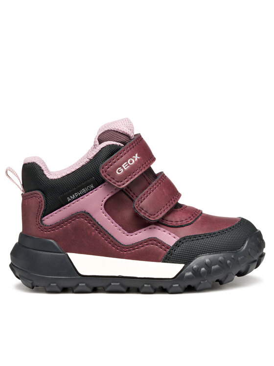 Geox Geox Cizme de zăpadă B Trekkyup B Ab B566MB 0MEFU C7329 M Vișiniu