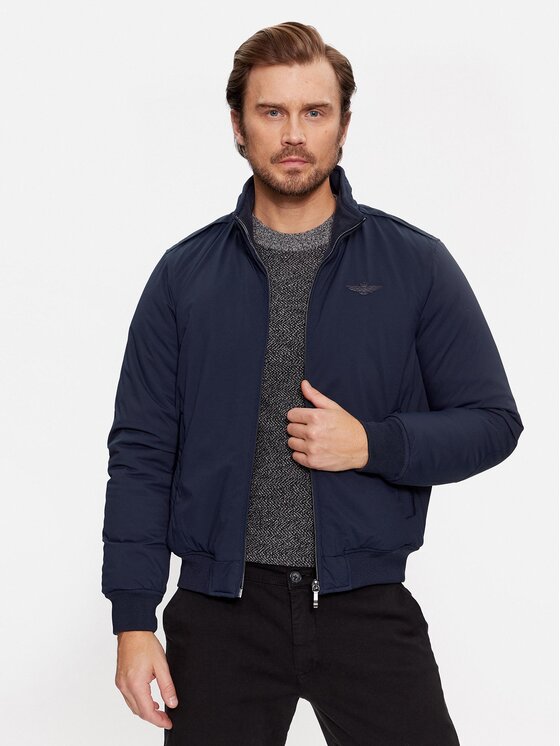 Aeronautica Militare Aeronautica Militare Demisezoninė striukė 232AB2100CT3156 Tamsiai mėlyna Regular Fit