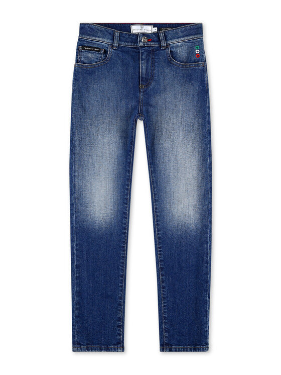 PHILIPP PLEIN PHILIPP PLEIN Jeansy 1859 Błękitny Straight Fit