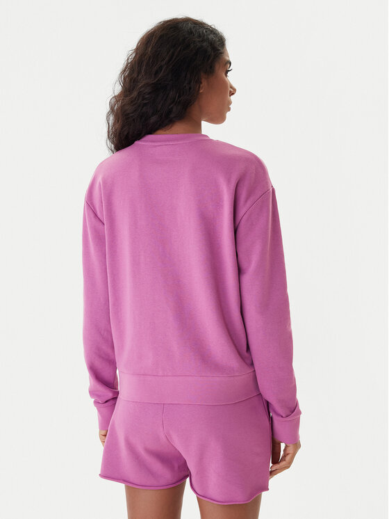 Kappa Kappa Mikina Logo Fekka 371M5EW Fialová Regular Fit