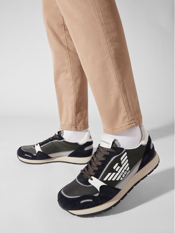 Emporio Armani Emporio Armani Сникърси X4X537 XM678 Q446 Каки
