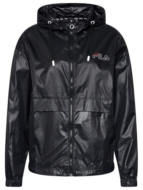 Fila Fila Demisezoninė striukė Janet 683314 Juoda Regular Fit