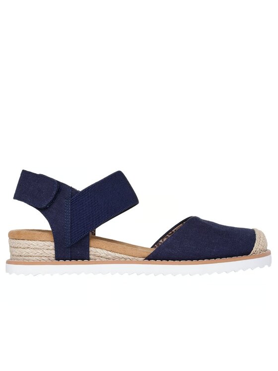 Skechers Skechers Espadryle 114132-NVY Granatowy