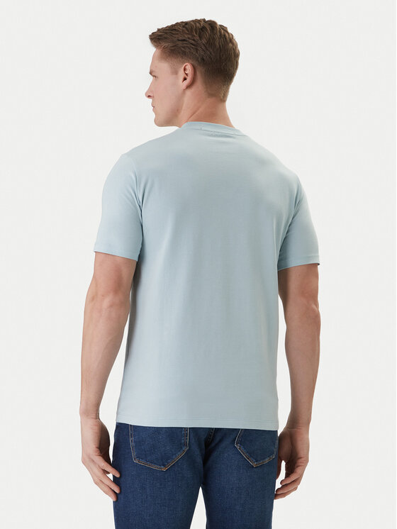 KARL LAGERFELD KARL LAGERFELD Marškinėliai 755047 562235 Žydra Regular Fit