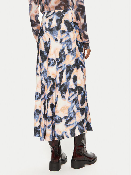 Munthe Munthe Spódnica midi Carson 243120324322 Kolorowy Regular Fit