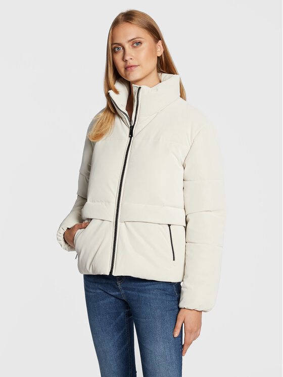 Calvin Klein Jeans Puhovka J20J219906 Bež Relaxed Fit
