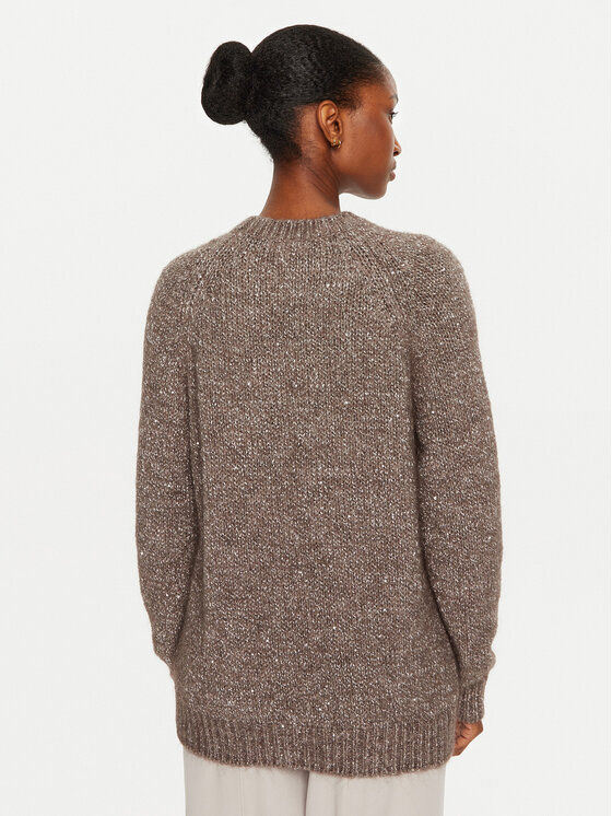Marella Marella Sweter Sapri 2423366155 Beżowy Regular Fit