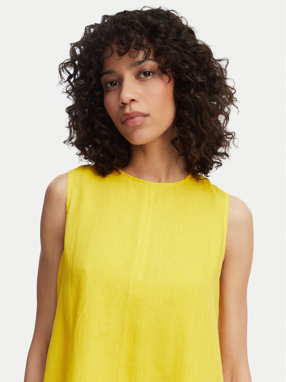 Marella Marella Vestito estivo Curzia 2413221074 Giallo Regular Fit