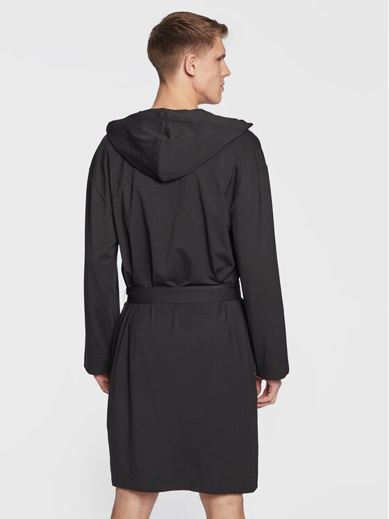 HUGO Hugo Bademantel 50480296 Schwarz