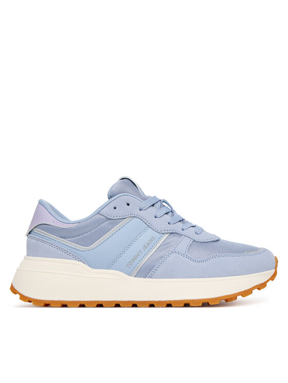 Tommy Jeans Tommy Jeans Снікерcи Tjw Cleated Runner EN0EN02788 Голубий