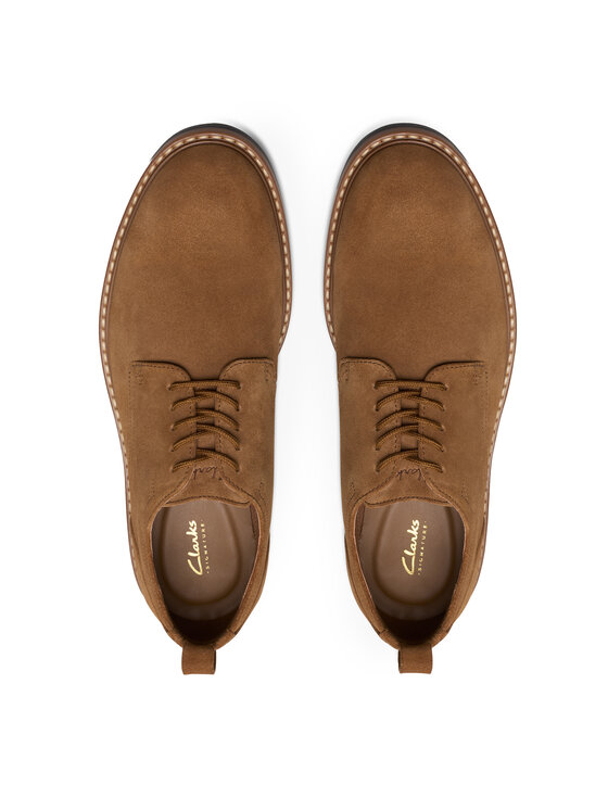 Clarks Clarks Cipele Aldwin Lace 26178426 Smeđa