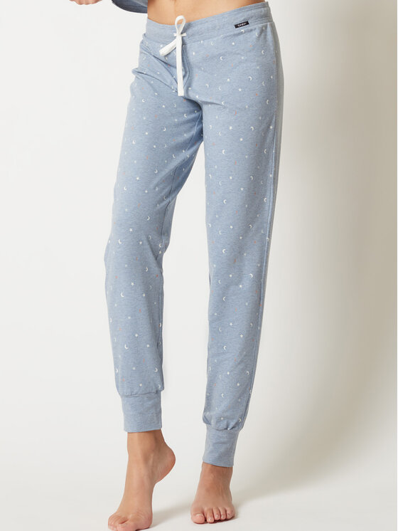 Skiny Skiny Dámské kalhoty 80790 Modrá Regular Fit