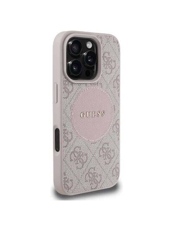 Guess Guess Etui na telefon Apple iPhone 16 Pro Max Różowy