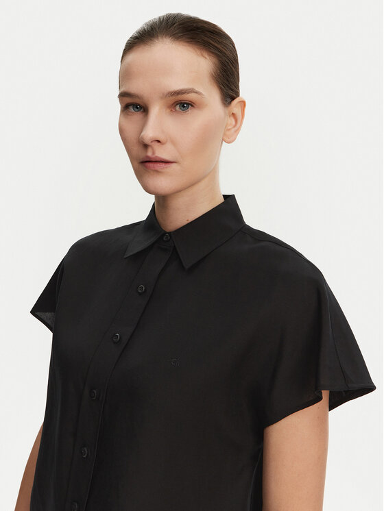 Calvin Klein Calvin Klein Srajca K20K208322 Črna Regular Fit