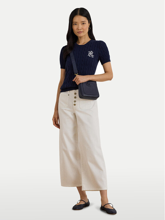 LAUREN RALPH LAUREN LAUREN RALPH LAUREN Pulover 200P07025001 Mornarsko modra Relaxed Fit