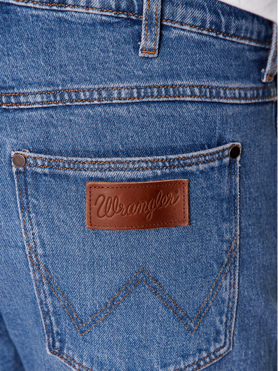 Wrangler Wrangler Blugi Frontier 112341442 Albastru Relaxed Fit