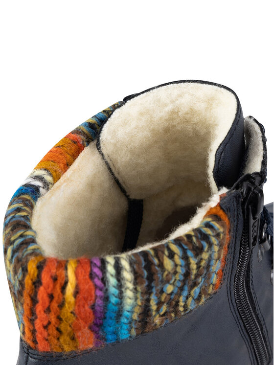 Rieker Rieker Stiefeletten Z0445-14 Blau
