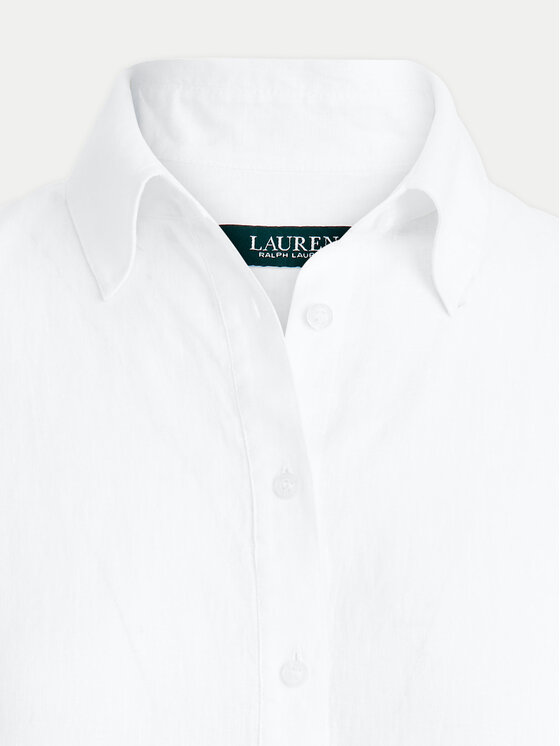 LAUREN RALPH LAUREN Lauren Ralph Lauren Риза 200699152001 Бял Regular Fit