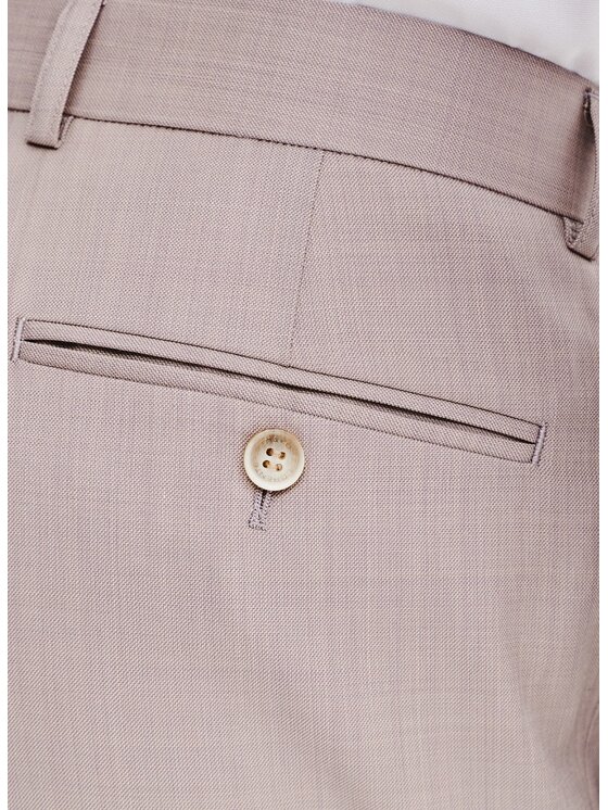 Pako Lorente Pako Lorente Spodnie garniturowe P25SP-6G-013 Różowy Super Slim Fit