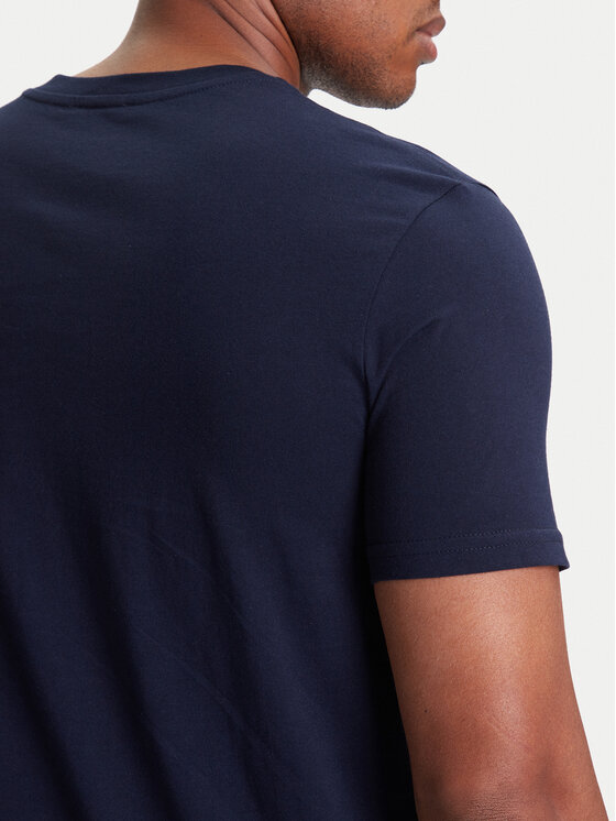 United Colors Of Benetton United Colors Of Benetton T-Shirt 3I1XU10A4 Granatowy Relaxed Fit