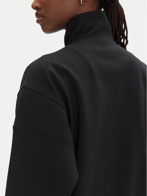 adidas by Stella McCartney adidas by Stella McCartney Džemperis ar kapuci JJ0084 Melns Regular Fit