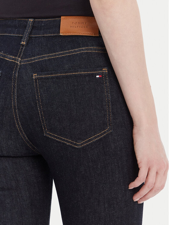 Tommy Hilfiger Tommy Hilfiger Jeansy Como WW0WW42487 Granatowy Skinny Fit