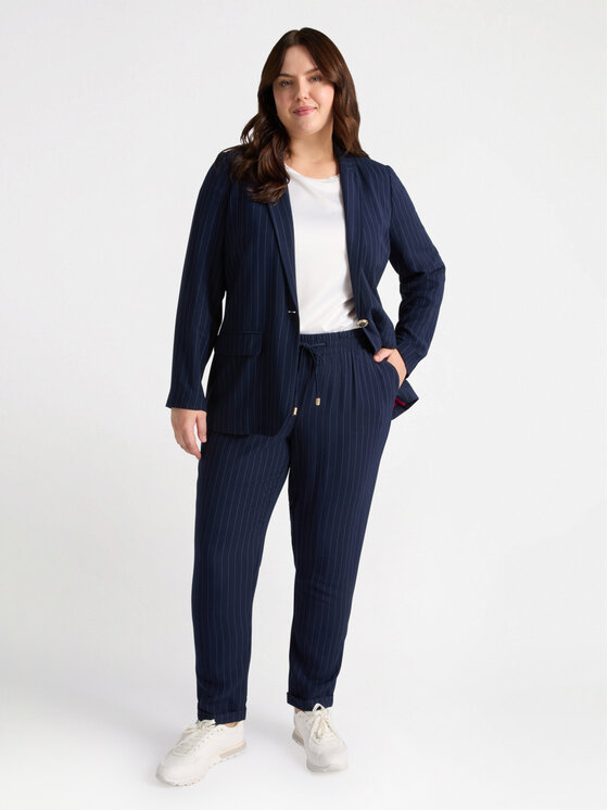 Fiorella Rubino Fiorella Rubino Pantaloni di tessuto P101T004738N0Z4 Blu Regular Fit