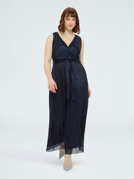 Fiorella Rubino Fiorella Rubino Sukienka wieczorowa 7082L001279N034 Niebieski A-Line Fit