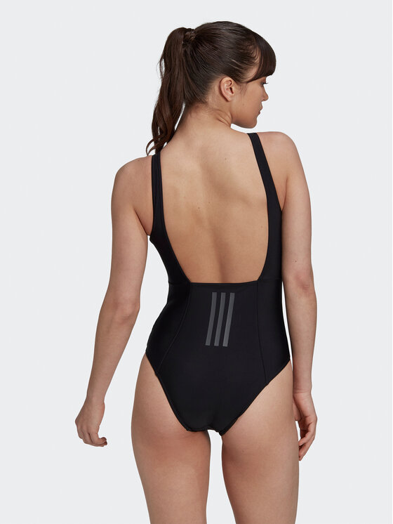 adidas adidas Ujumistrikoo Iconisea 3-Stripes Swimsuit HI1082 Must Fitted Fit