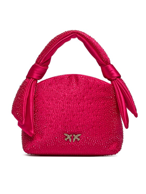 PINKO Kabelka Knots Mini Pouch PE 24 PLTT 102770 A1KJ Červená