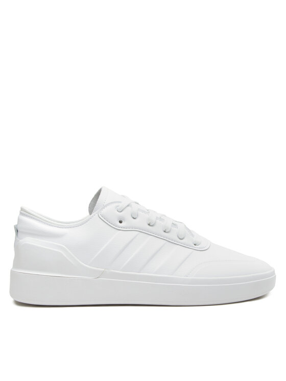 White adidas cloudfoam sneakers on sale