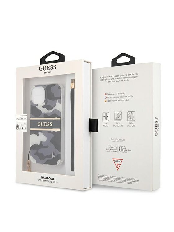 Guess Guess Etui na telefon iPhone 13 Mini Czarny