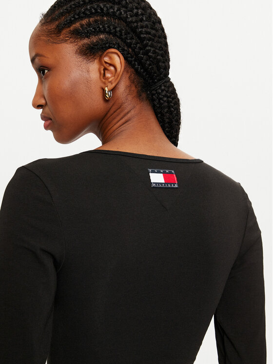 Tommy Hilfiger Tommy Hilfiger Glaustinukė UW0UW05628 Juoda Slim Fit
